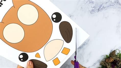 Free Printable Cut And Paste Owl Craft For Kids