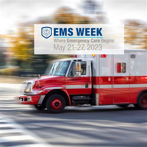 National Ems Week 2023 May 21 27 — Michigan Poison Center