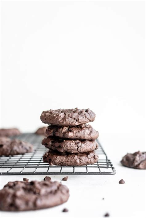 Double Chocolate Vegan Protein Cookies Recipe Running On Real Food