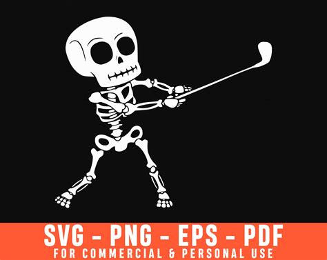 Golf Skeleton Svg Golf Svg Golfing Svg Golfer Svg Golf Etsy Finland