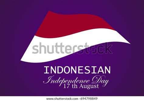 Indonesian Independence Day Celebrating Independence Vector De Stock Libre De Regalías