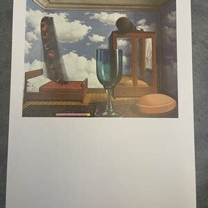 Ren Magritte Personal Values Print Reproduction Surrealism