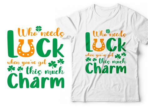 St. Patrick's Day Quotes SVG Design Graphic by riazahmed85 · Creative Fabrica