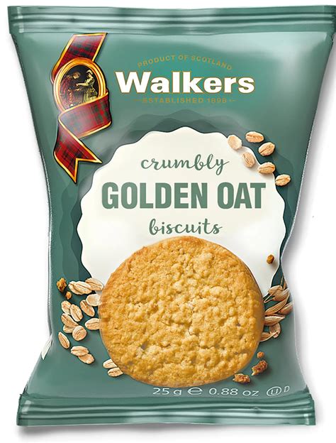 Walkers Golden Oat Biscuits 25g Greens Essentials Essentials