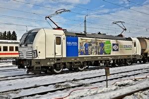 193 813 Siemens Vectron AC Operated By Salzburger Eisenbahn