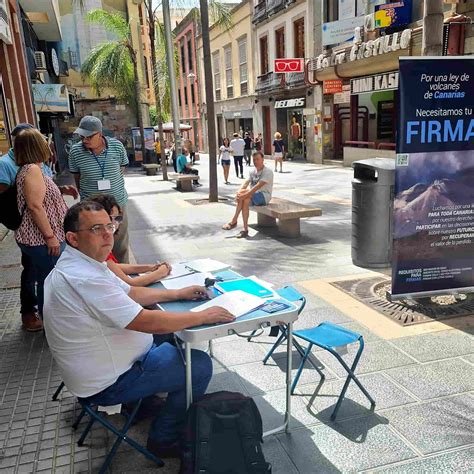 La Recogida De Firmas Para La Ley De Volcanes Llega Ahora A Gran