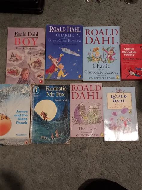 ROALD DAHL BOOKS James And The Giant Peach Twits Charlie The