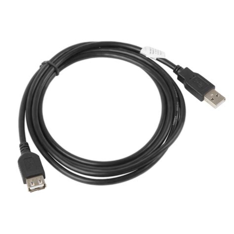 CABLE ALARGADOR LANBERG USB 2 0 MACHO HEMBRA 1 8M NEGRO