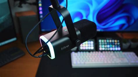 Recenzja Mikrofonu Fifine Ampligame Am8 Rgb Usbxlr Gamingdeputy Poland