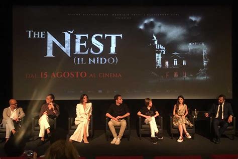 The Nest Il Nido Il Cast Al Gran Completo Per La Presentazione Alla