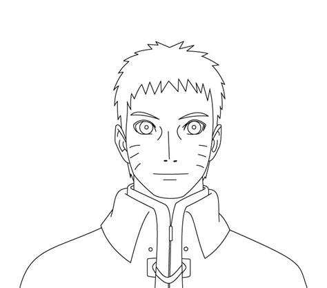 Adult Naruto Coloring Page And Tracing Page Drawing Gallery