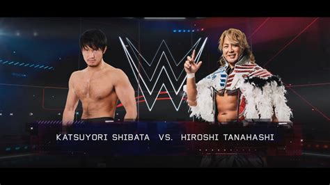 Wwe K Hiroshi Tanahashi Vs Katsuyori Shibata Youtube