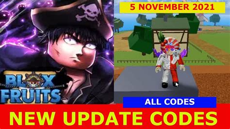 NEW UPDATE CODES UPDATE 16 ALL CODES Blox Fruits ROBLOX November 5