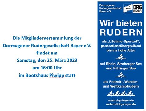 mitgliederversammlung der drg  samstag den  marz  drg