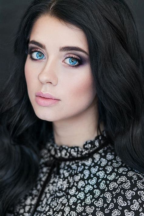 Blue Eyed Blues Black Hair Blue Eyes Black Hair Blue Eyes Girl Black Hair Green Eyes Girl