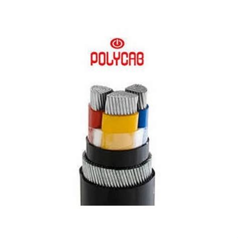 Polycab 3 Core Aluminum Armoured Cable 16 To 400 Sq Mm At Rs 100 Meter Polycab Armoured Cable