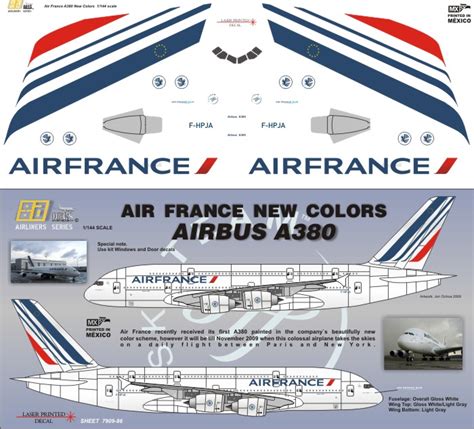 8aDecs Decals Catalogue Air France A380