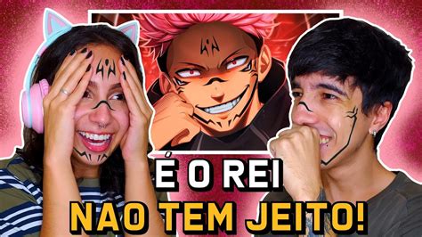 Daarui Incrivel React O Rei Sukuna Daarui Youtube