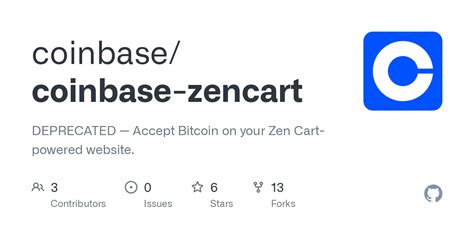 Github Coinbase Coinbase Zencart Deprecated Accept Bitcoin On Your