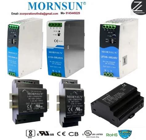 Mild Steel Mornsun Din Rail Ac To Dc Converter 85 264vac And 120 370vdc At Rs 700piece In Pune