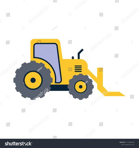 clip art bulldozer 7