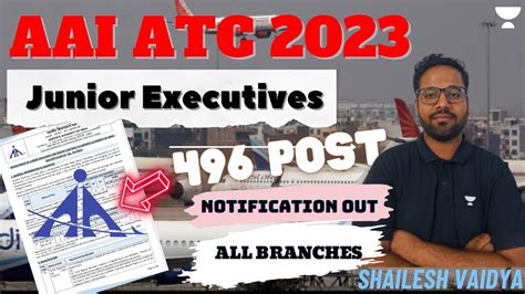 Aai Atc Recruitment Vacancies Notification Released All