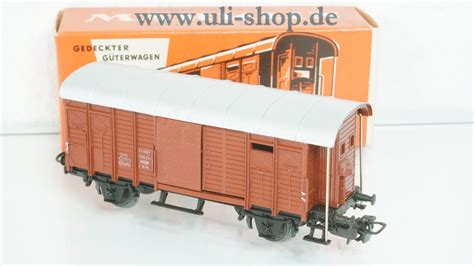 M Rklin H G Terwagen Gedeckter G Terwagen Mit Bremserhaus