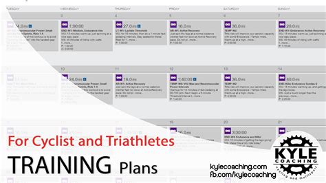 Fitness First - 8 Weeks to building Fitness Training Plan - KyleCoaching