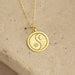 K Solid Gold Moon And Sun Necklace Personalized Moon Sun Pendant