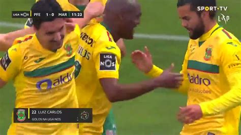 Goal Golo Luiz Carlos Paços de Ferreira 1 0 Marítimo Liga 20 21