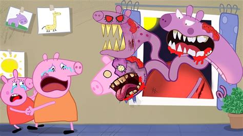 Peppa Pig Turns Into A Giant Xenomorph At The Hospital Peppa Pig