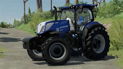 New Holland T7 Series V1 1 FS22 Mod Farming Simulator 22 Mod