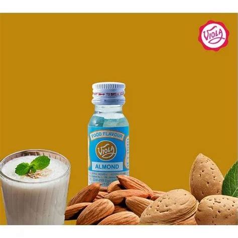 Viola Almond Food Flavor Pack Size 20 ML 250 ML 500 ML At 160