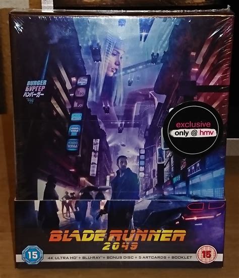 DigiPack Blade Runner 2049 4K 2D Blu Ray Deluxe Edition HMV