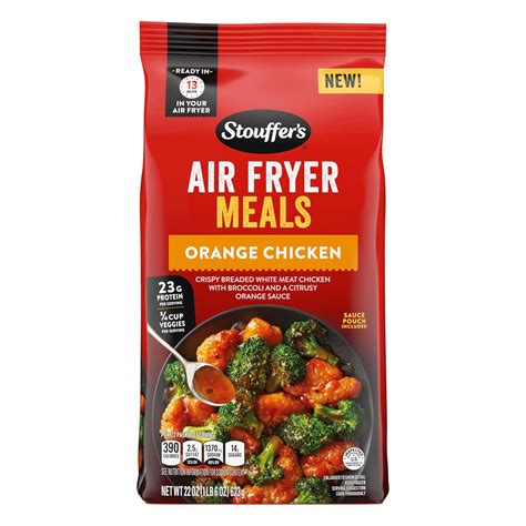 Amazon.com: Stouffer’s Air Fryer Meals, Orange Chicken, Crispy Chicken