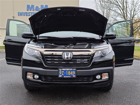 2019 Honda Ridgeline Black Edition 4x4 Fully Loaded 1 Owner Lifted