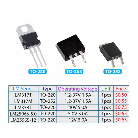 Ic Lm Series Voltage Regulator Arrowdot Store