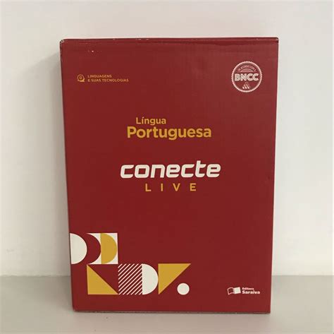 Conecte Live L Ngua Portuguesa Volume Nico Livro Editora Saraiva