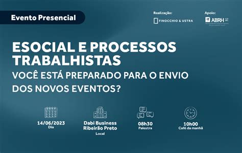 eSocial e Processos Trabalhistas Você está preparado para o envio dos