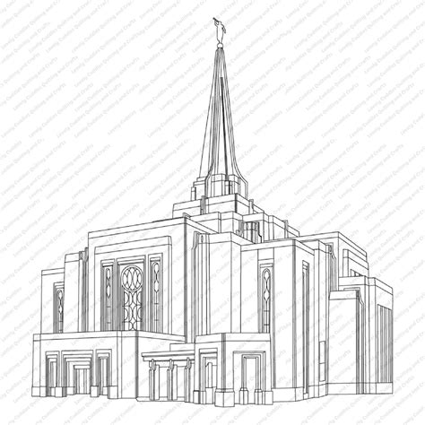 Gilbert Arizona Lds Temple Svg File Digital Download Etsy Ireland