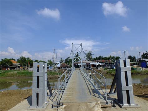 Baebudindanajengku Jembatan Gantung Desa Bugis Anjatan Indramayu Foto