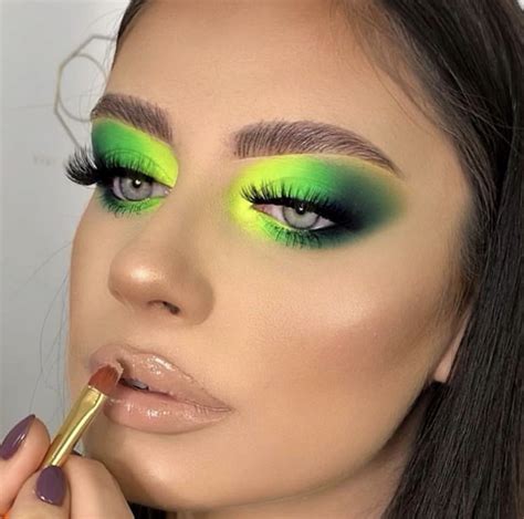 St Patricks Day Makeup Sombra De Ojos Verde Maquillaje Ojos Verdes