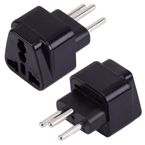 3pk Switzerland Travel Adapter Plug Type J Swiss Electrical Outlet 3