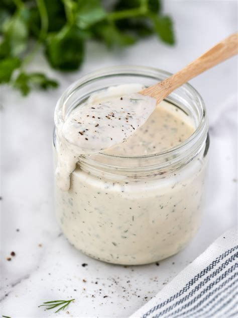 Easy Vegan Ranch Dressing Oil Free Gf Simply Ceecee