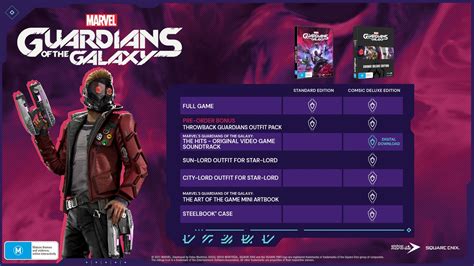 Marvels Guardians Of The Galaxy Cosmic Deluxe Edition Xbox Series X