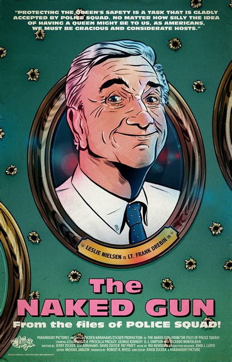 The Naked Gun Alternative Movie Poster By Christopher King