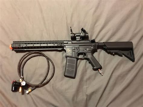 SOLD HPA Classic Army KAC M4 HopUp Airsoft