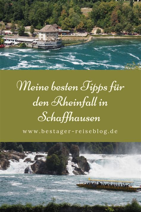 Der größte Wasserfall Europas der Rheinfall bei Schaffhausen