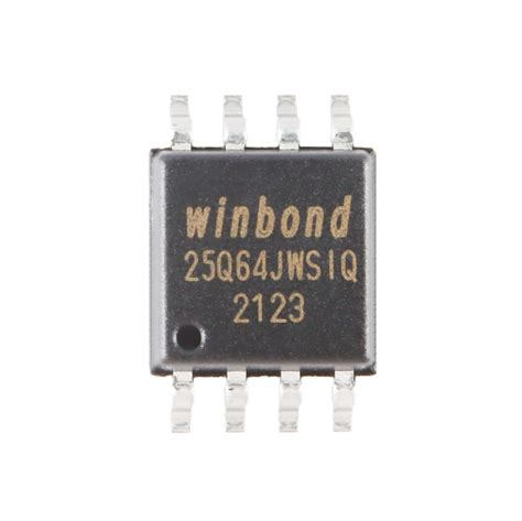 NOR Flash Serial SPI Dual SPI Quad SPI 1 8V 64M Bit 8M X 8 6ns 8