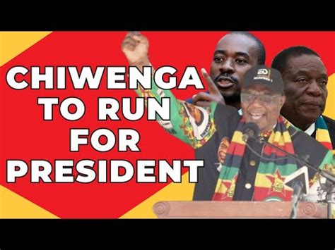 VP CHIWENGA TO RUN AS PRESIDENT In Zimbabwe Fresh Election ZANU PF